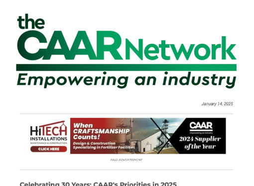 the CAAR Network eNewsletter