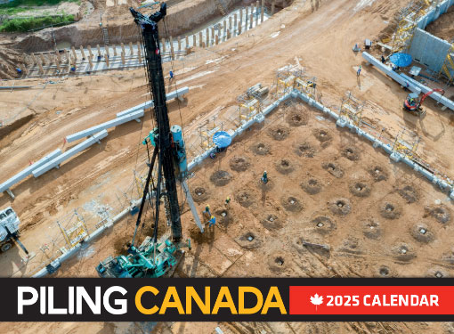 Piling Canada Calendar