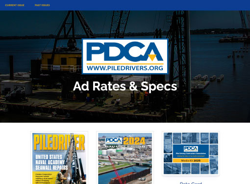 PDCA Ad Rates & Specs