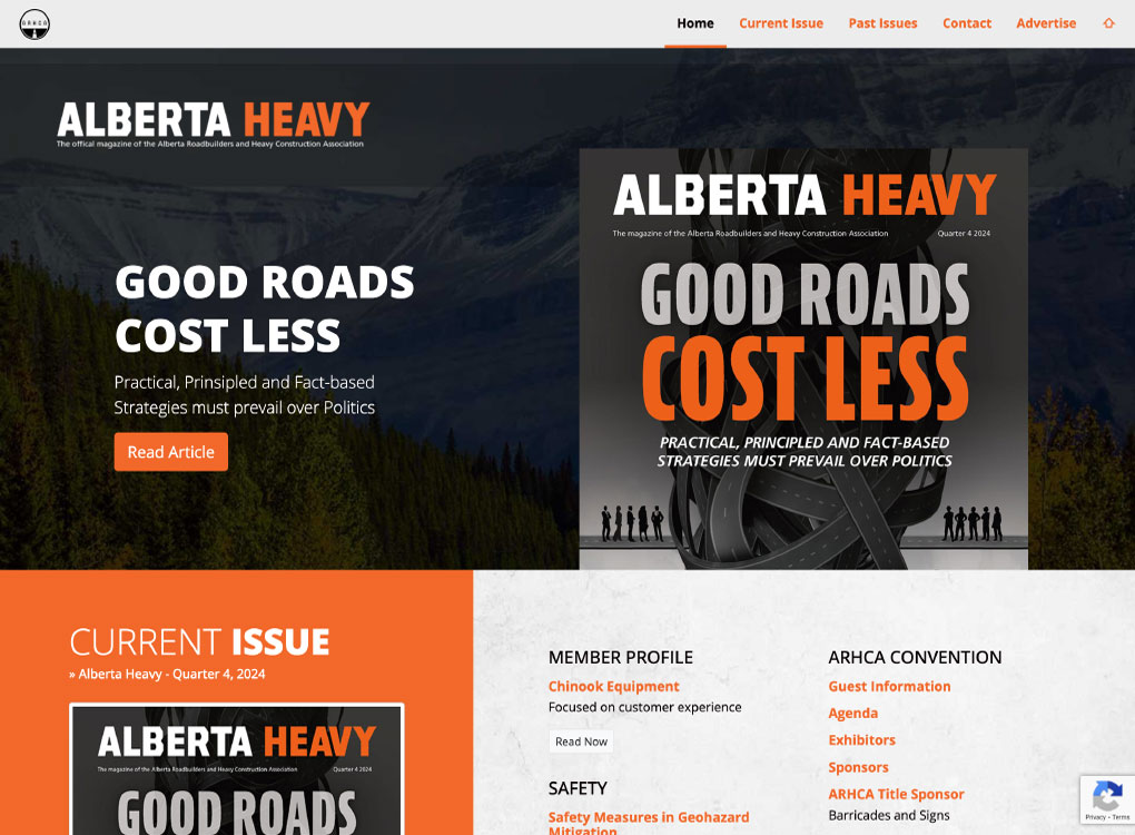 Alberta Heavy Website